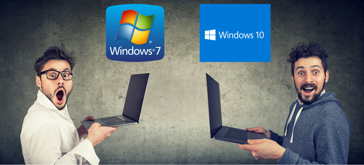 windows 7 versus windows 10